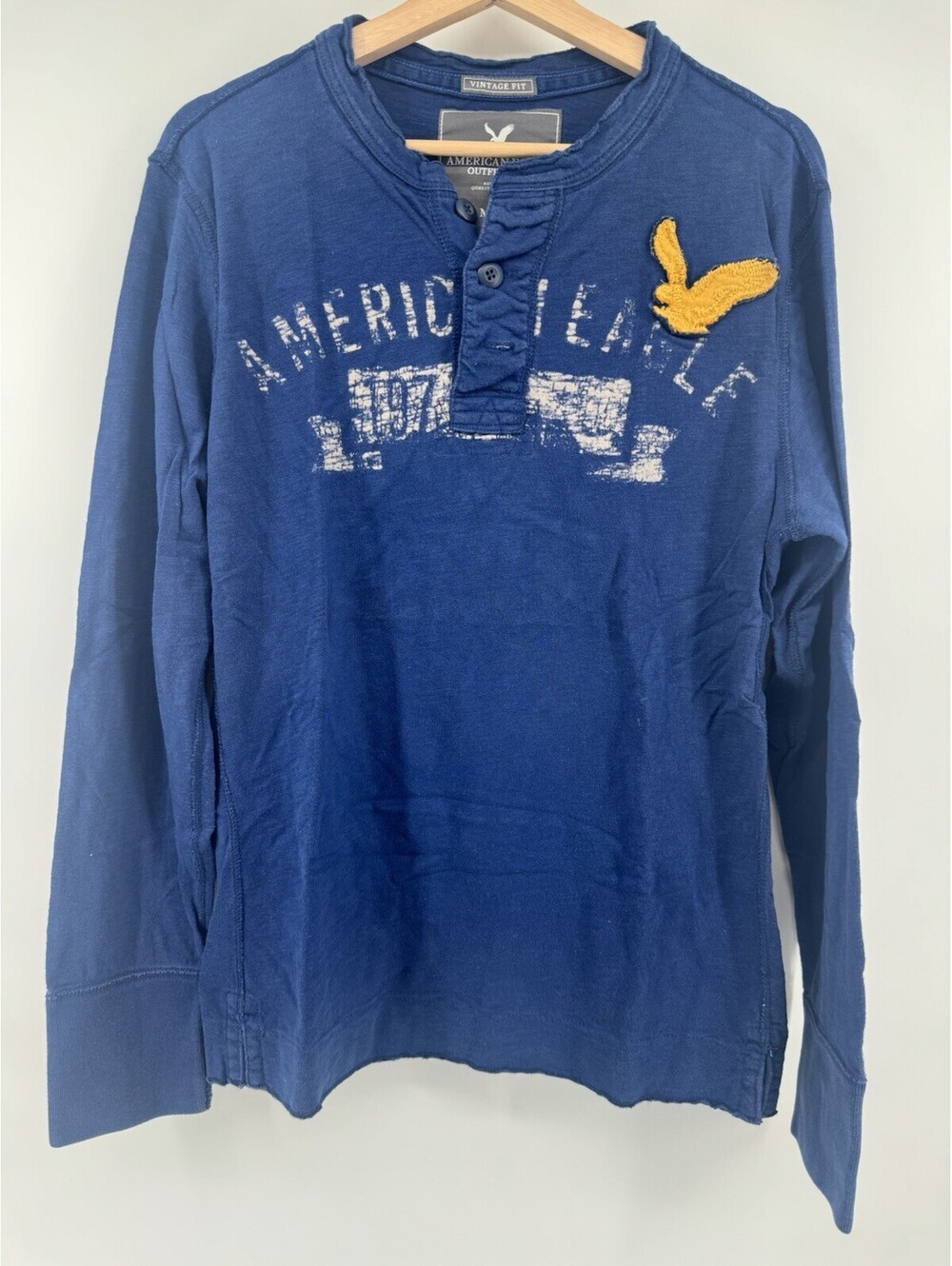Vintage Y2K American Eagle Men’s Long Sleeve Size M
